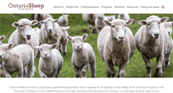 Desktop Screenshot of ontariosheep.org